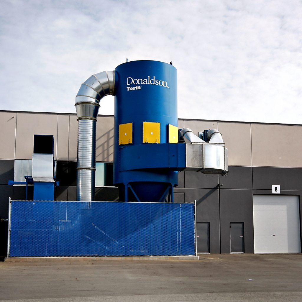 Dust collector installation | AIRPLUS Industrial