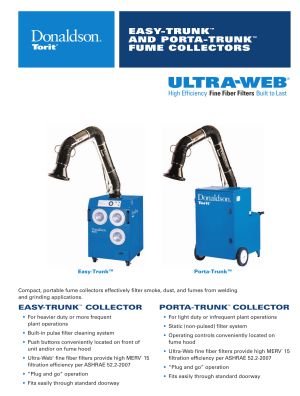 Easy Trunk & Porta Trunk Weld Fume Collector Brochure Download | AIRPLUS Industrial