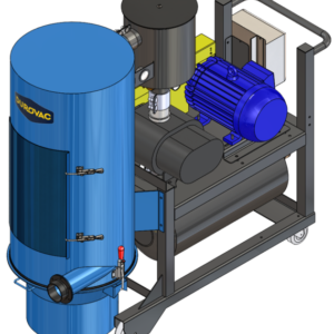 DuroVac DVP-Series Portable Industrial Vacuum System | AIRPLUS Industrial