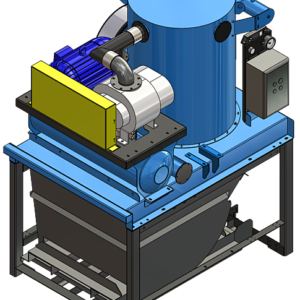 DuroVac PowerLift Electric Series Portable Industrial Vacuum System | AIRPLUS Industrial