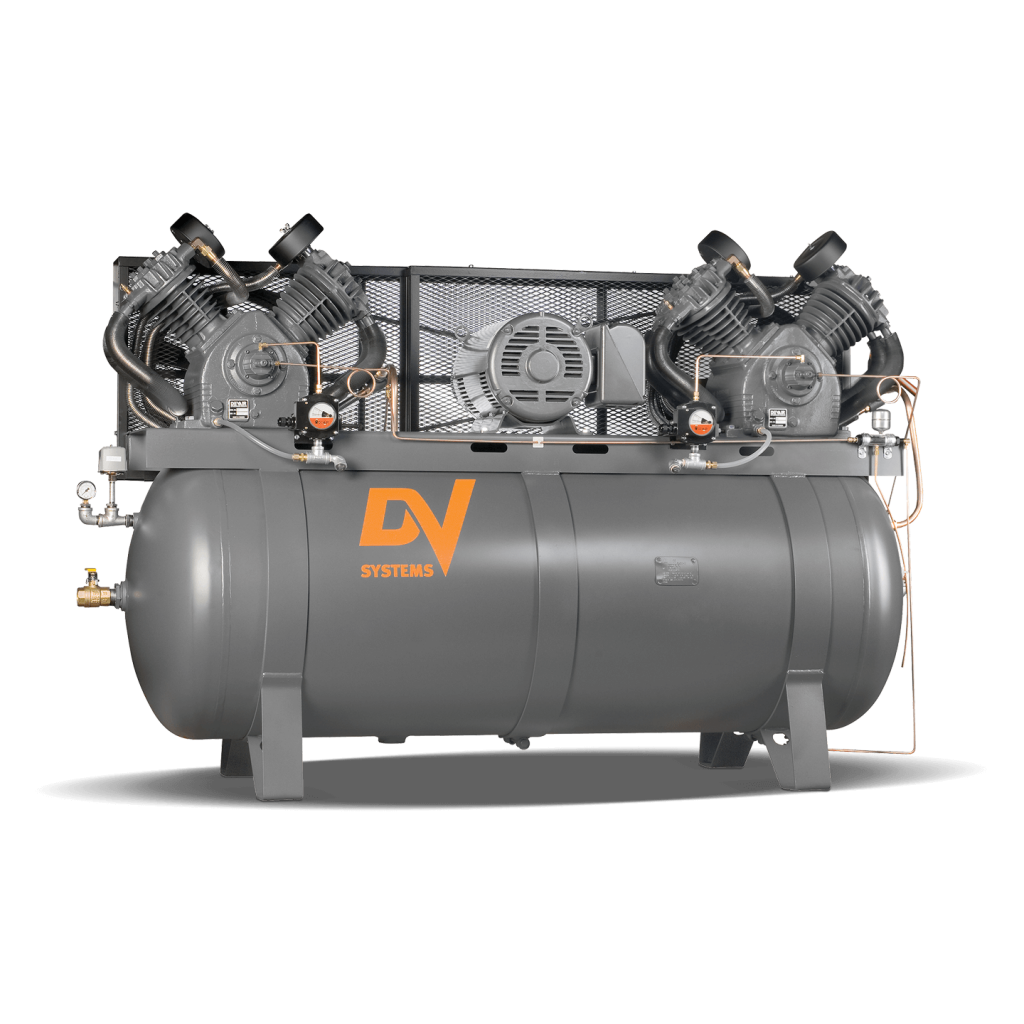 DV Systems heavy-duty piston air compressor | AIRPLUS Industrial