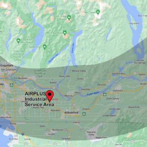 Service Area Map | AIRPLUS Industrial