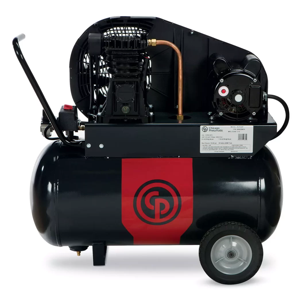 Chicago Pneumatic Single stage electric Piston Compressor | AIRPLUS Industrial