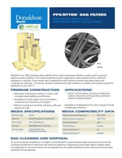 Donaldson PPS/Ryton Baghouse Filter datasheet download icon | AIRPLUS Industrial