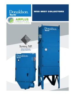 Donaldson WSO Mist Collector brochure download icon | AIRPLUS Industrial