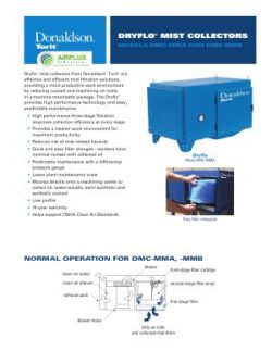 Donaldson Dryflo Mist Collector brochure download icon | AIRPLUS Industrial