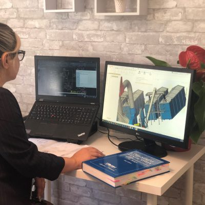 engineering-design In-house engineer working in SolidWorks - Engineering Design | AIRPLUS Industrial