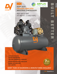 DV Systems Heavy Duty piston compressor - brochure download icon | AIRPLUS Industrial