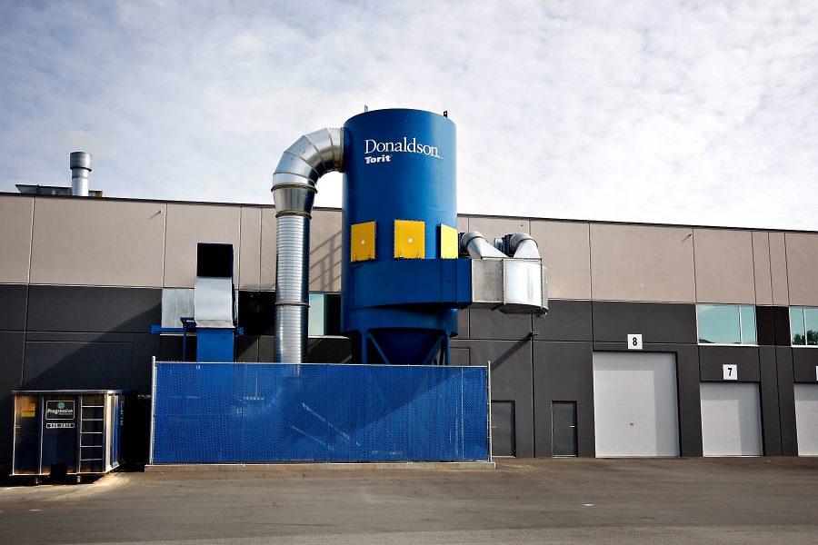 Dust collector installation | AIRPLUS Industrial