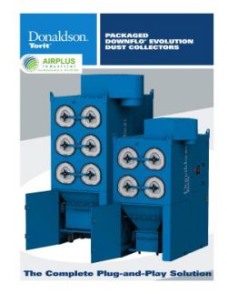 Donaldson Packaged Downflo Evolution dust collector | AIRPLUS Industrial