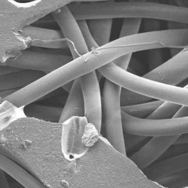 polyester-felt-glazed-bag-filter-closeup Donaldson Polyester Felt - Glazed Baghouse Filter closeup image | AIRPLUS Industrial