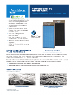 powercore-TG-filter-datasheet