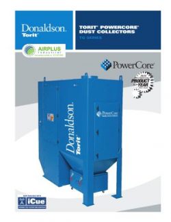 Donaldson PowerCore TG-Series dust collector brochure download icon | AIRPLUS Industrial