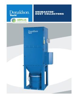 Donaldson Unimaster Baghouse brochure download icon | AIRPLUS Industrial