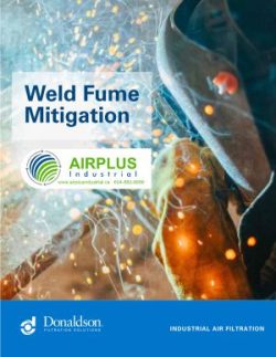 Donaldson Weld Fume Mitigation brochure download icon | AIRPLUS Industrial